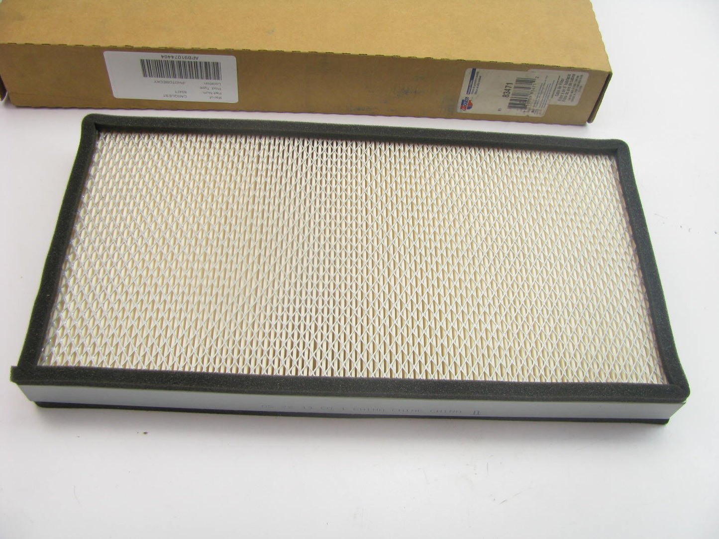 Carquest 83471 Cabin Air Filter For John Deere & Kitachi Equipment