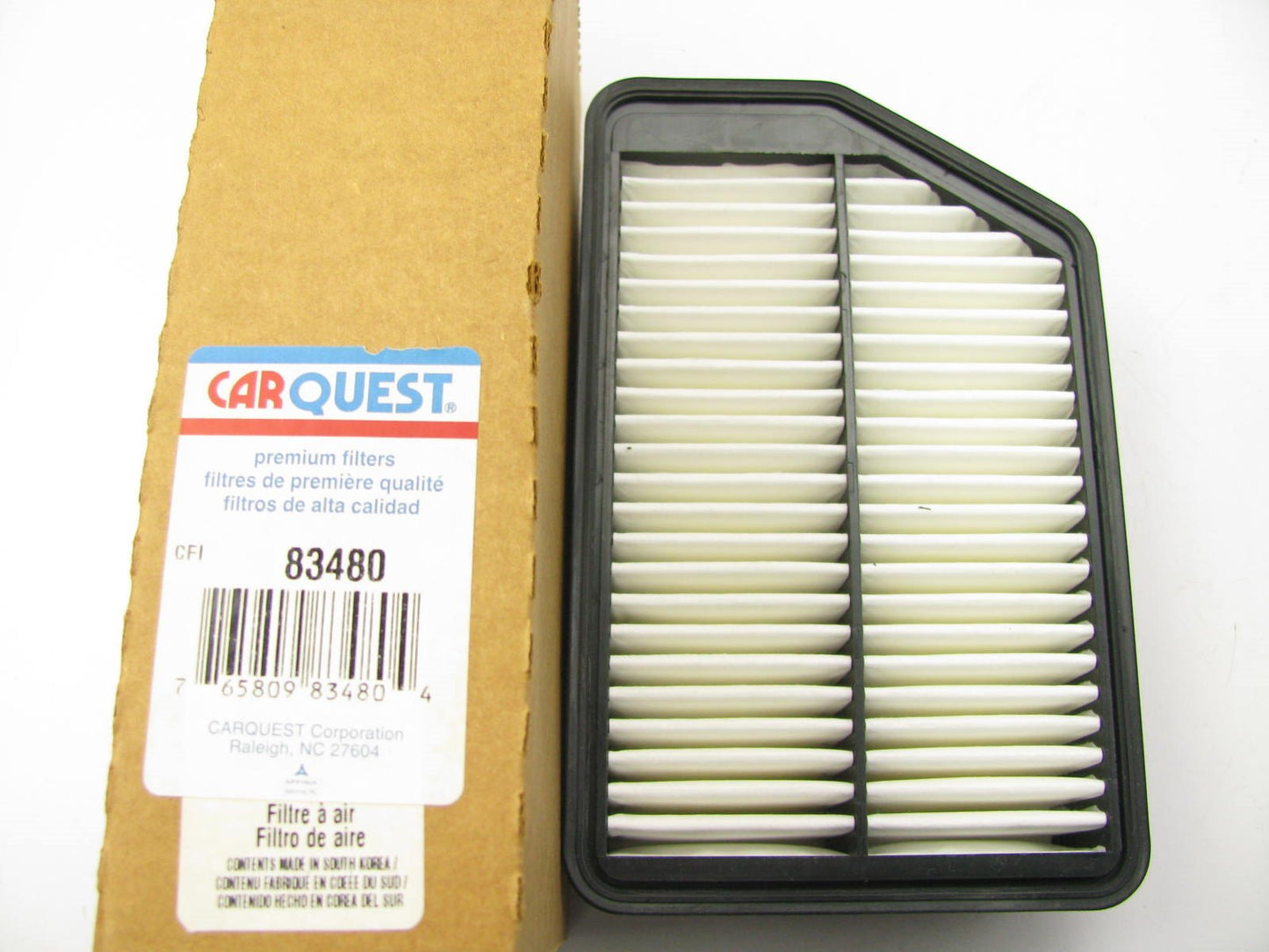 Carquest 83480 Air Filter Replaces: 042-1813 AF5187 AF1450 AF1511 49210 49480