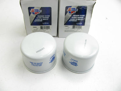 (2) Carquest 83631 Hydraulic Breather Element Filter For Clark Forklifts
