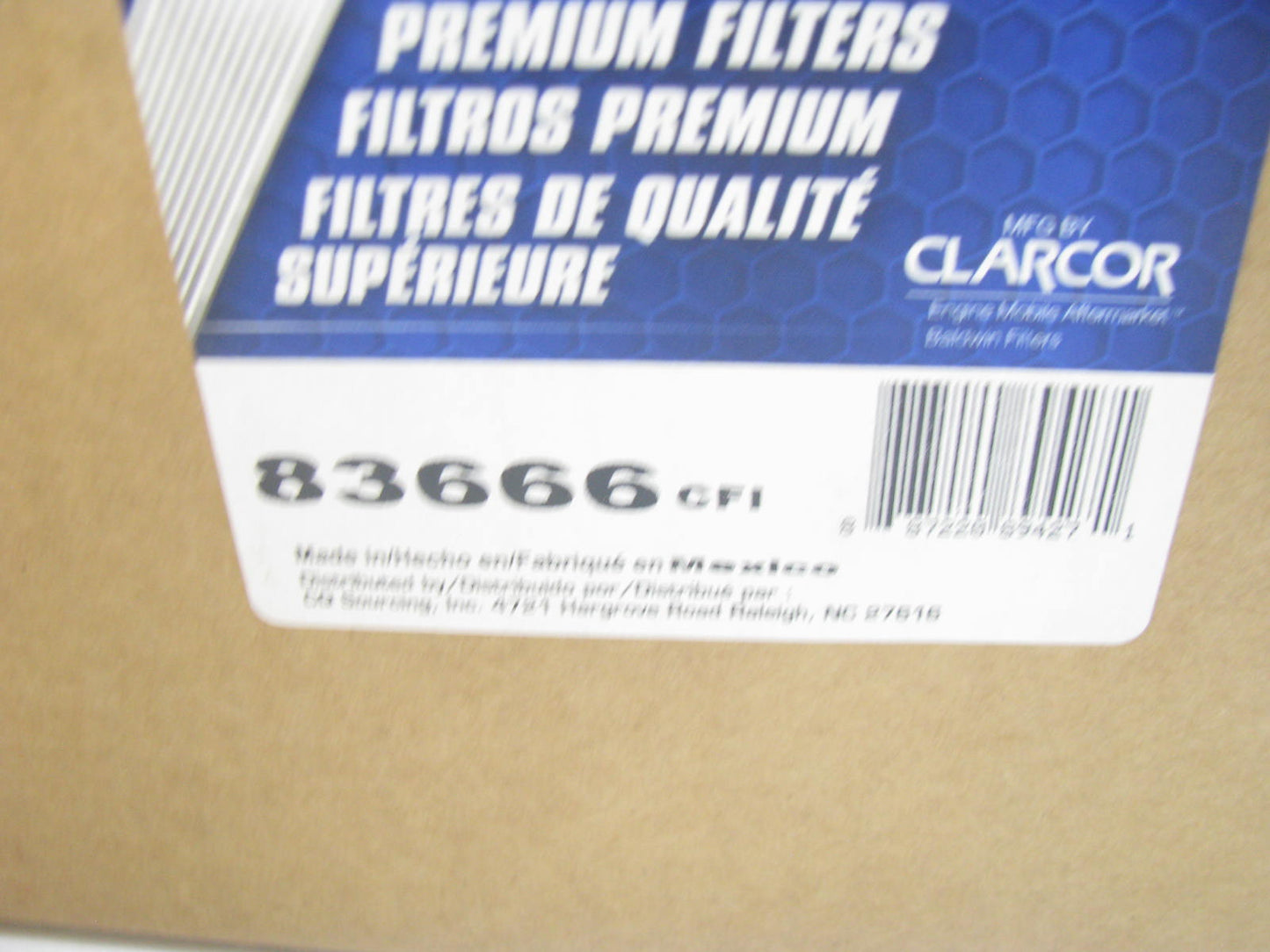 Carquest 83666 Air Filter Replaces 49666 CA10870 LAF6889 P608666 CA5514 3045632