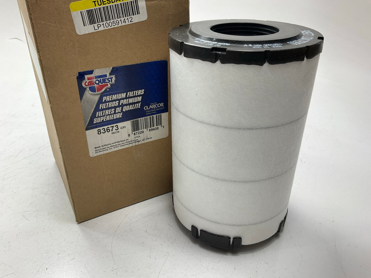 WIX 49673 Engine Crankcase Breather Element Air Filter - 49673, P607673, CV15004