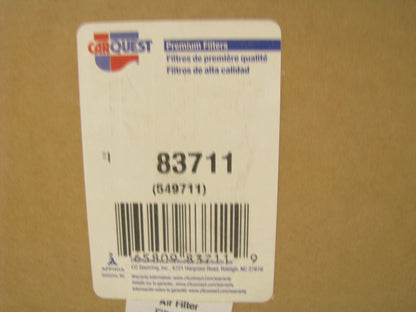 Carquest 83711 Air Filter Replaces: 49711 RS3996 AF26399 RS3996 2456375 P782105