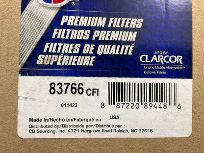 Carquest 83766 Inner Air Filter - Replaces 49766, P601774, RS5443, BH455, 9766