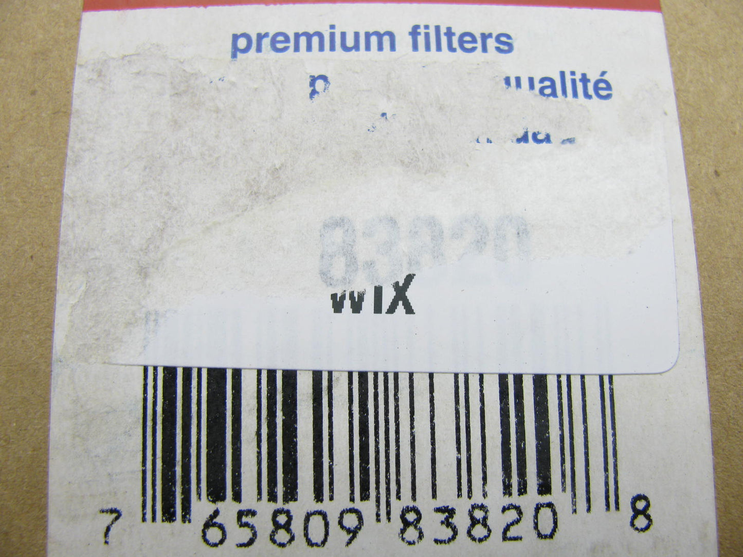 Carquest 83820 Air Filter Replaces 49820 A33593 66128 AF1042 AF879 AF4613