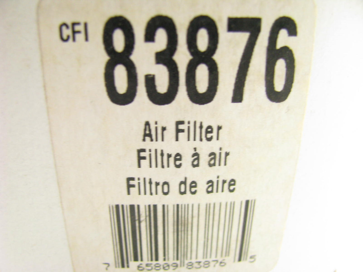 Carquest 83876 Air Filter Replaces: 49876 A65823 9876 LAF5028 AF1348 AF26375