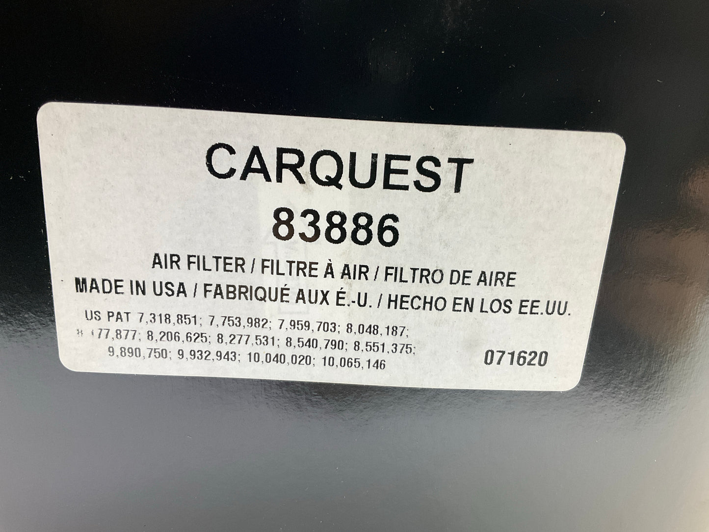 Carquest 83886 Engine Air Filter 2008-2010 Ford F250 F350 Super Duty 6.4L Diesel