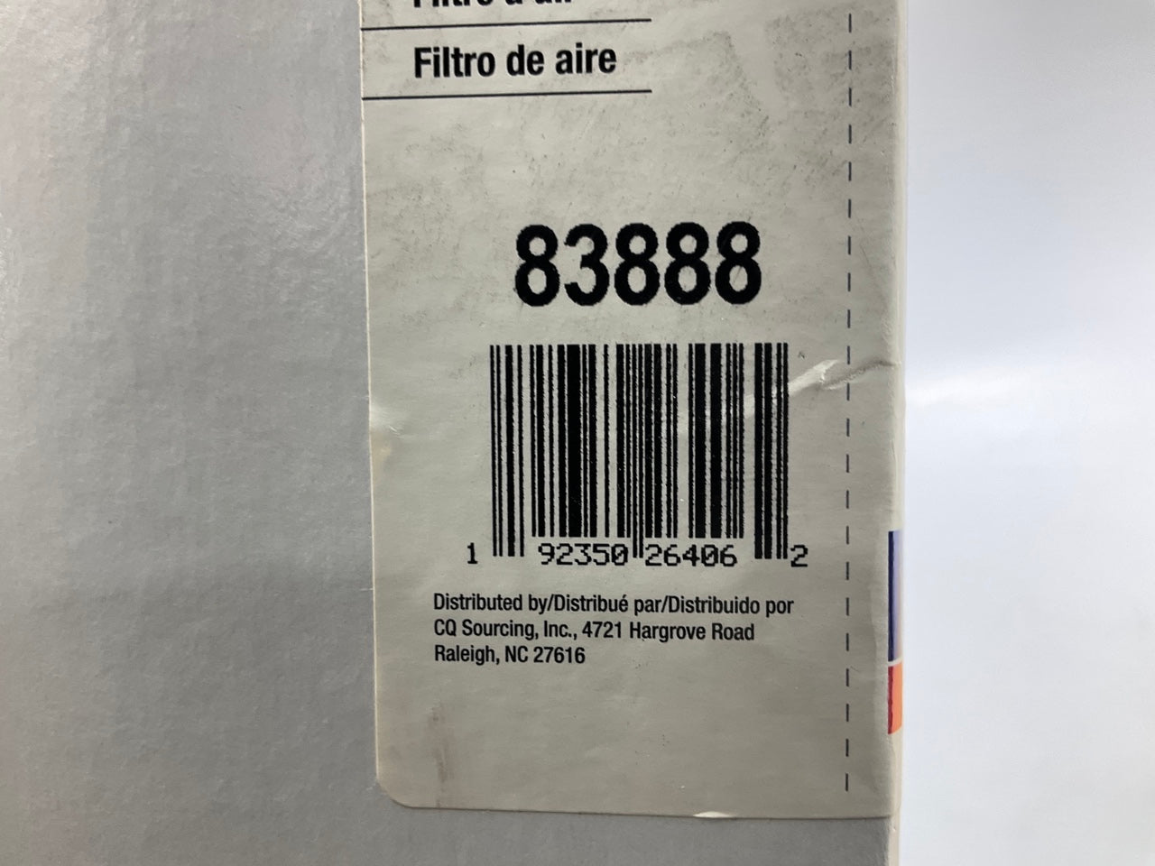 Carquest 83888 Engine Air Filter For 2007-2010 BMW X5