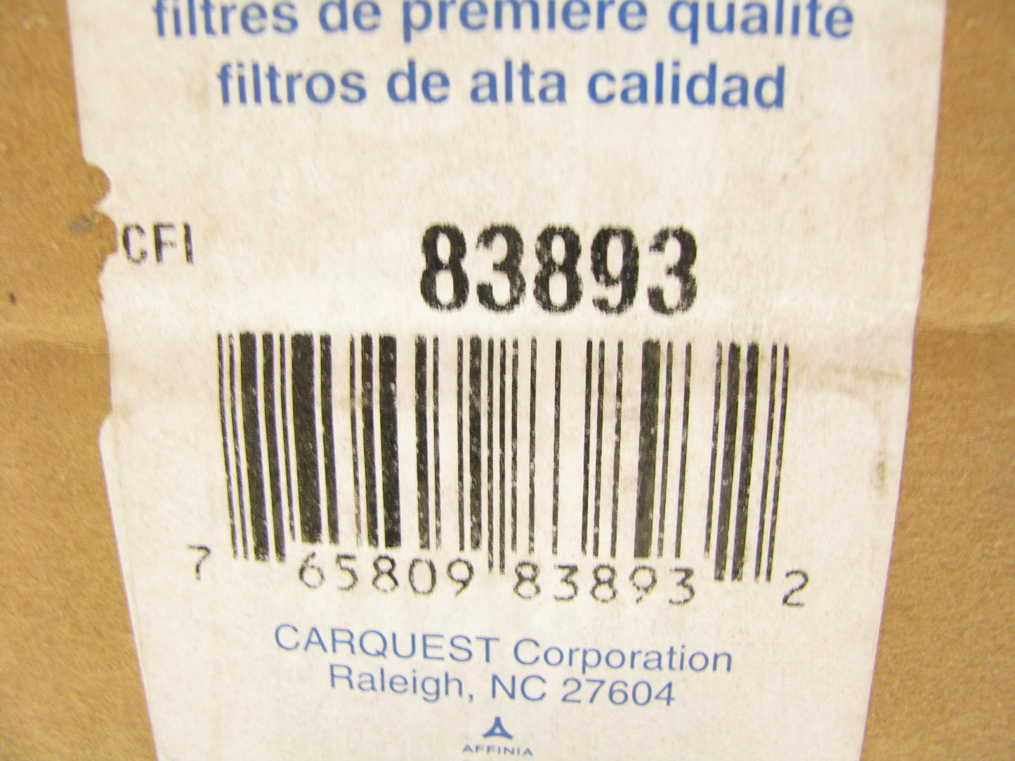 Carquest 83893 Air Filter Air Filter Replaces CA10616 49893 A25841 AF2893 AF1406