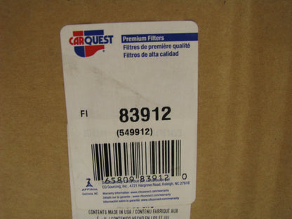Carquest 83912 Engine Air Filter For CAT Equipment