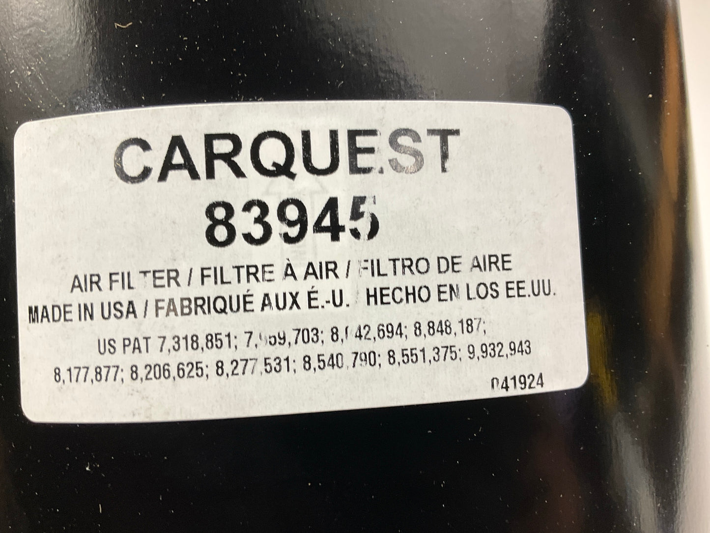 Carquest 83945 Air Filter Replaces 49945, RE196945, AF27919, P619334, CA5417