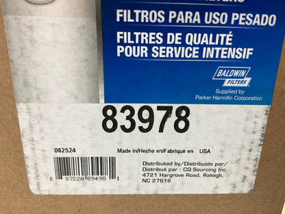 (2) Carquest 83978 Air Filter Replaces: 49978, LAF5771, K318182240, K318182241