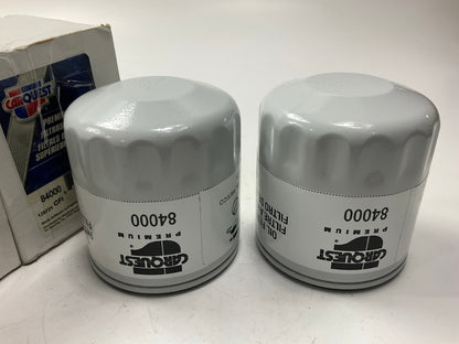 (2) Carquest 84000 Heavy Duty Oil Filter Replaces 57000, 5205002, 5205002S
