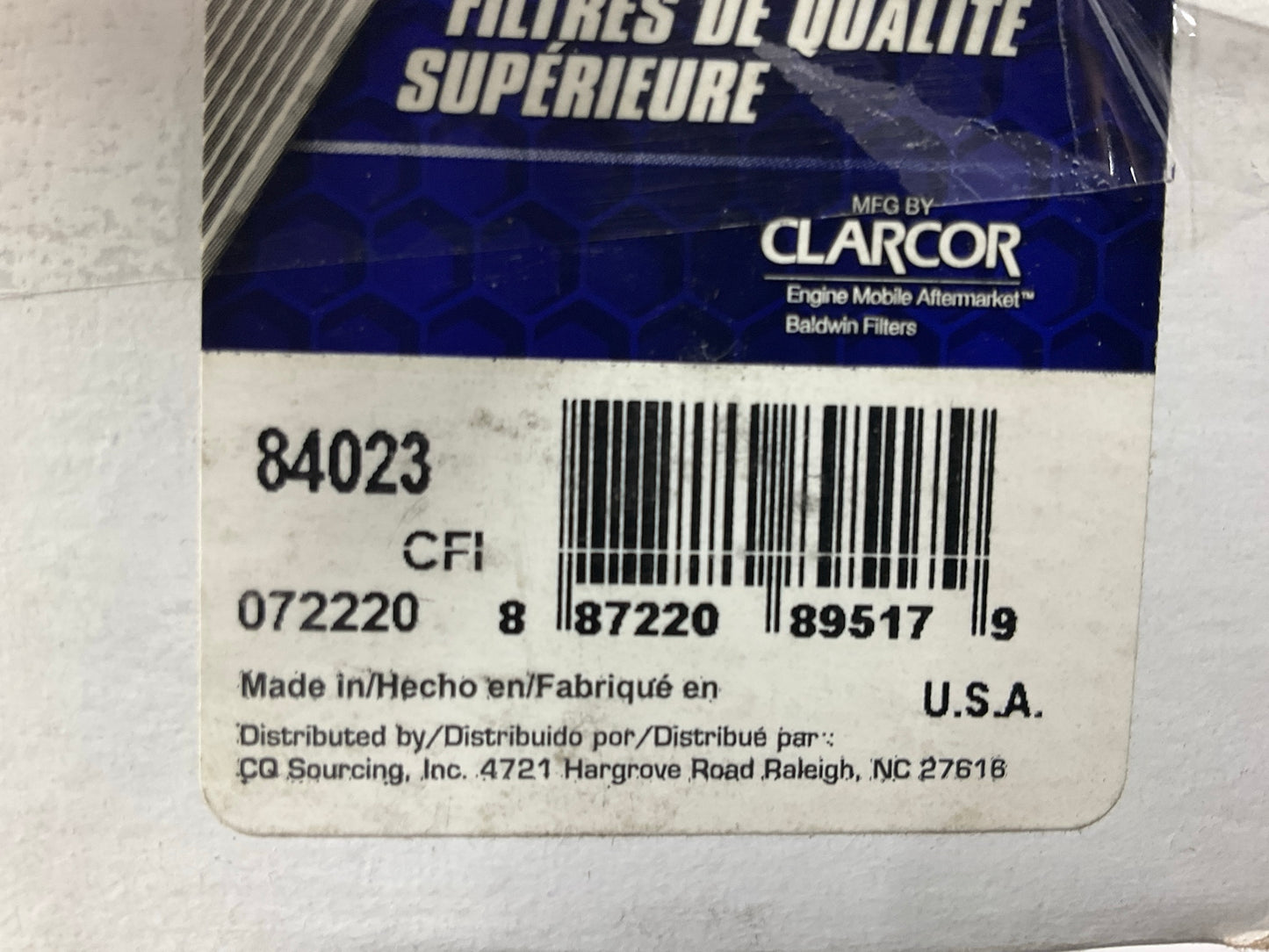 Carquest 84023 Hydraulic Filter - Replaces 7000036160, PH2835, 1143494, 57023