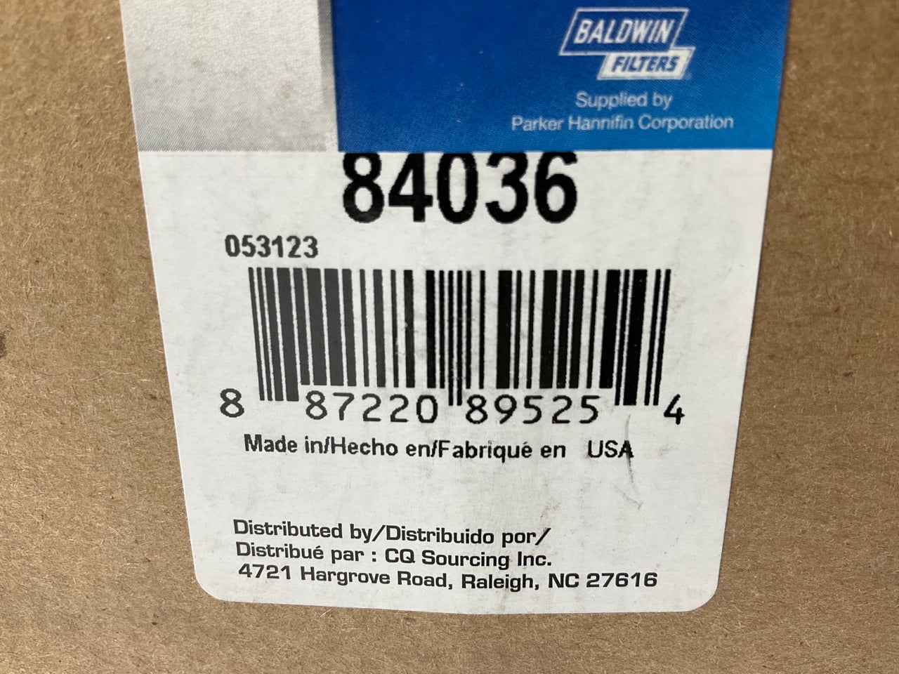 Carquest 84036 Oil Filter Replaces WIX 57036, P551402; PH10809; LFP2248, B7180