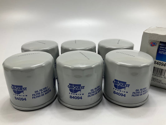 (2) Carquest 84094 Engine Oil Filter For Nissan, Komatsu Forklifts, 57094