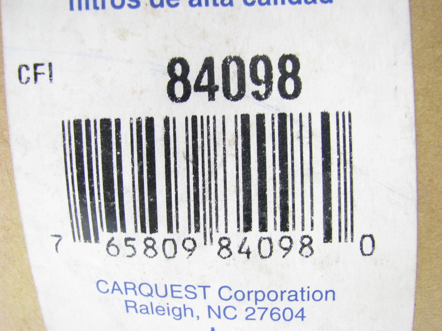 Carquest 84098 Spin-On Hydraulic Filter Replaces: 57098, HF35274, P551779