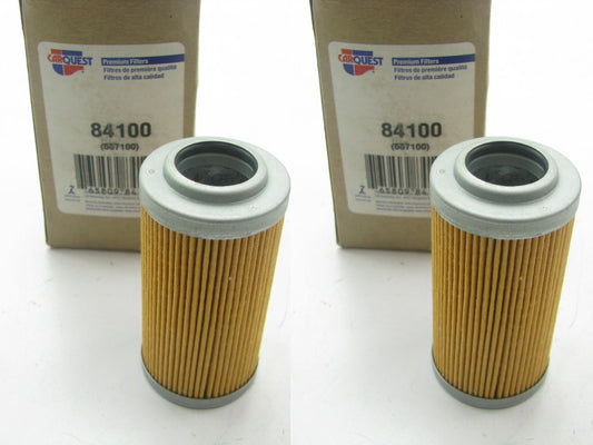 (2) Carquest 84100 Hydraulic Oil Filters Replaces C11552 57100 LH22019 HF28836