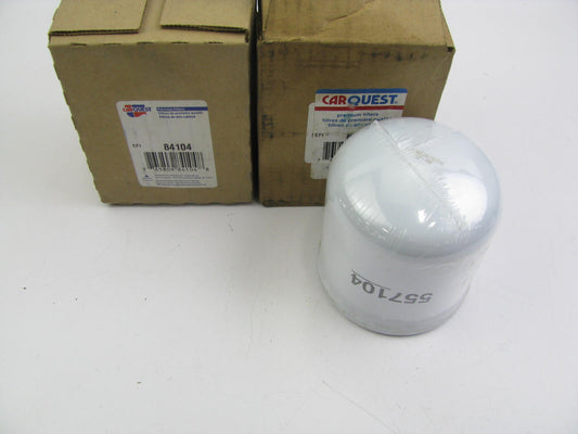 (2) Carquest 84104 Hydraulic Oil Filter For Clark Forklift Equipment - 57104