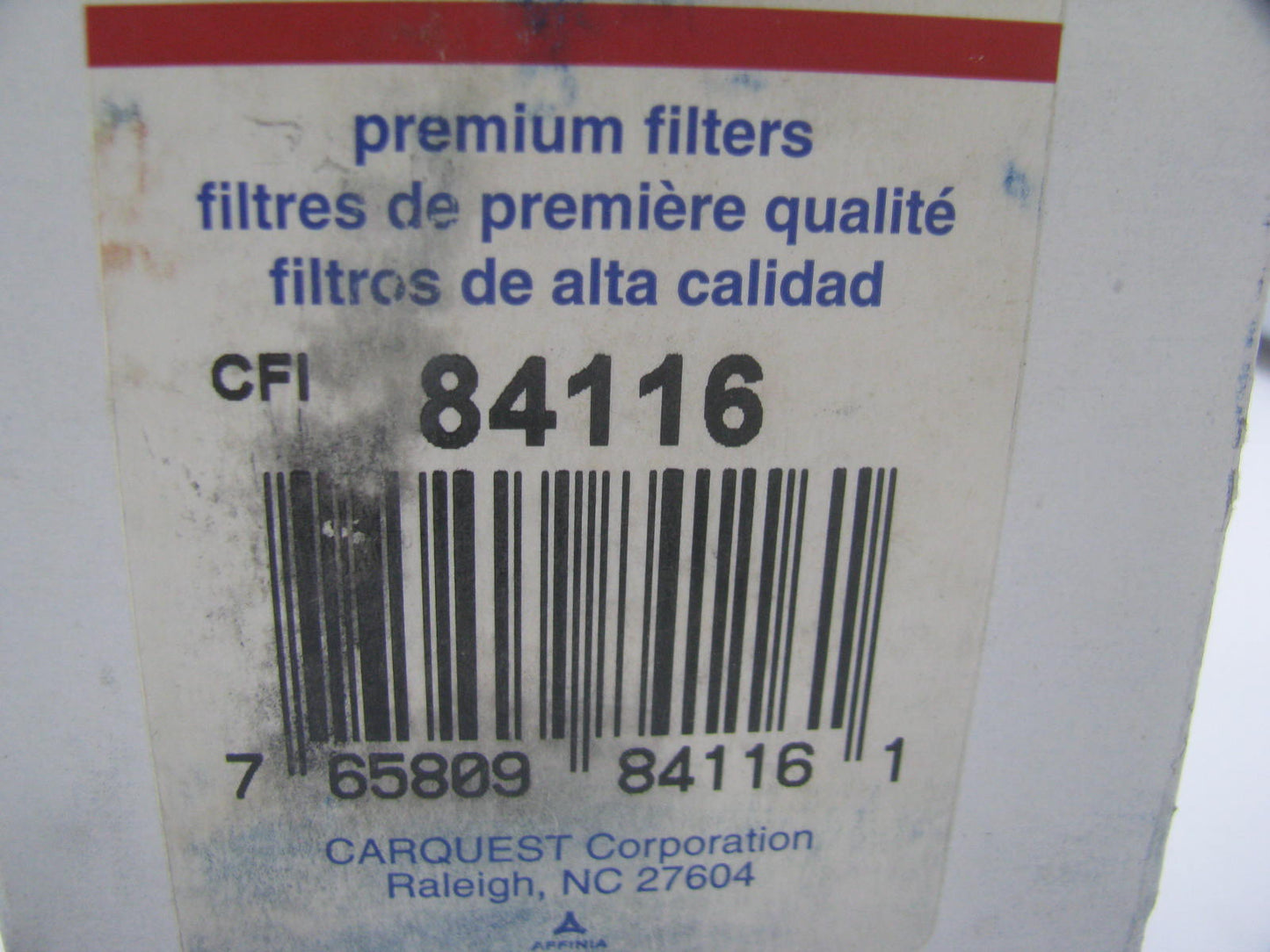 Carquest 84116 Hydraulic Oil Filter Replaces P8707 57116 L25100 LFP2275 LF351