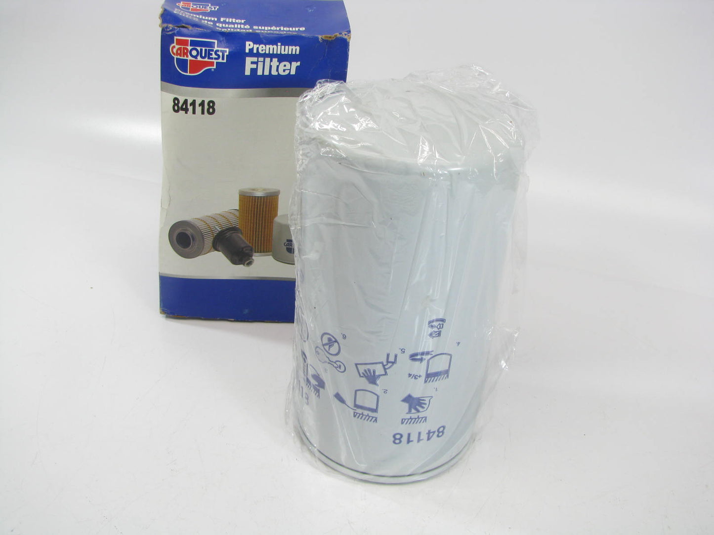 Carquest 84118 Hydraulic Oil Filter For Case Cub Cadet Tractor -  57118