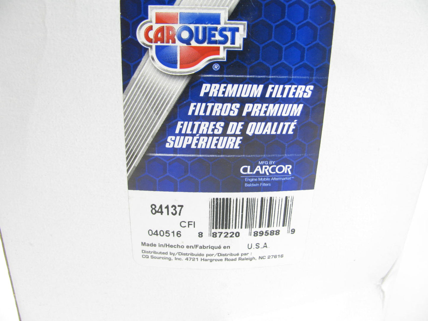 Carquest 84137 Oil Filter Replaces PH10950 57137 LFP5214 LF16106 P553161