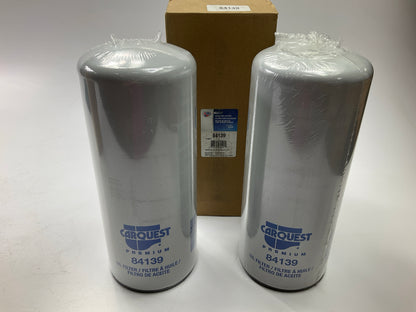 (2) Carquest 84139 Oil Filter Replaces 57139, LFP9024, 4460206R, P554560, BD7176