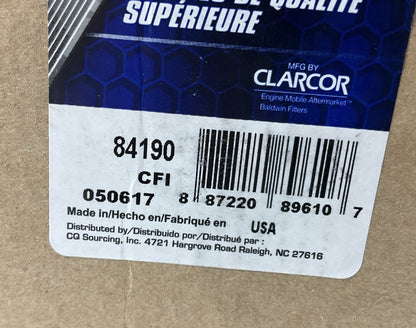 Carquest 84190 Oil Filter - Replaces 57190, S156072190, 15613E0030, BD7325