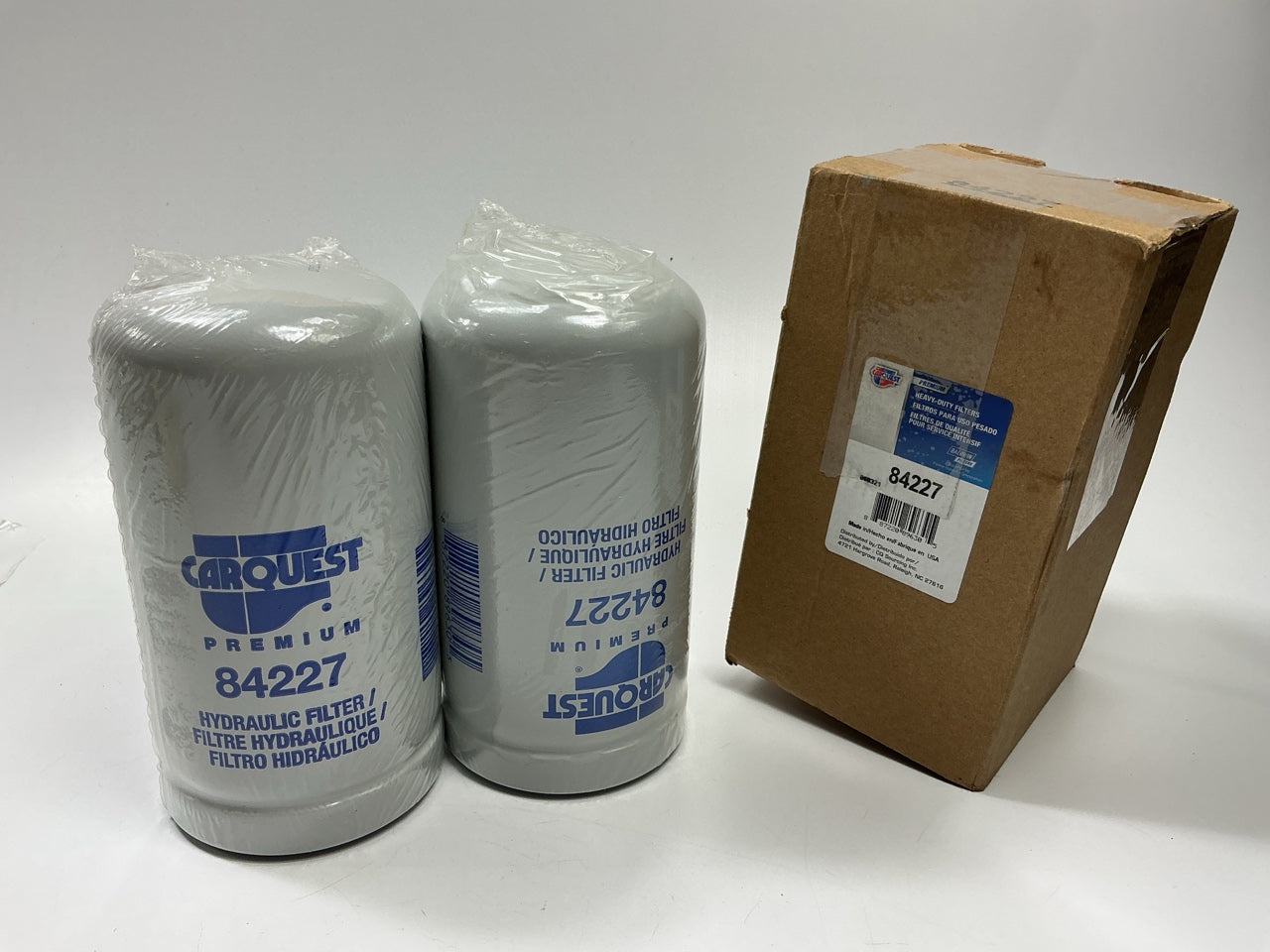 (2) Carquest 84227 Hydraulic Oil Filter Replaces 57227 4209440 9210280007