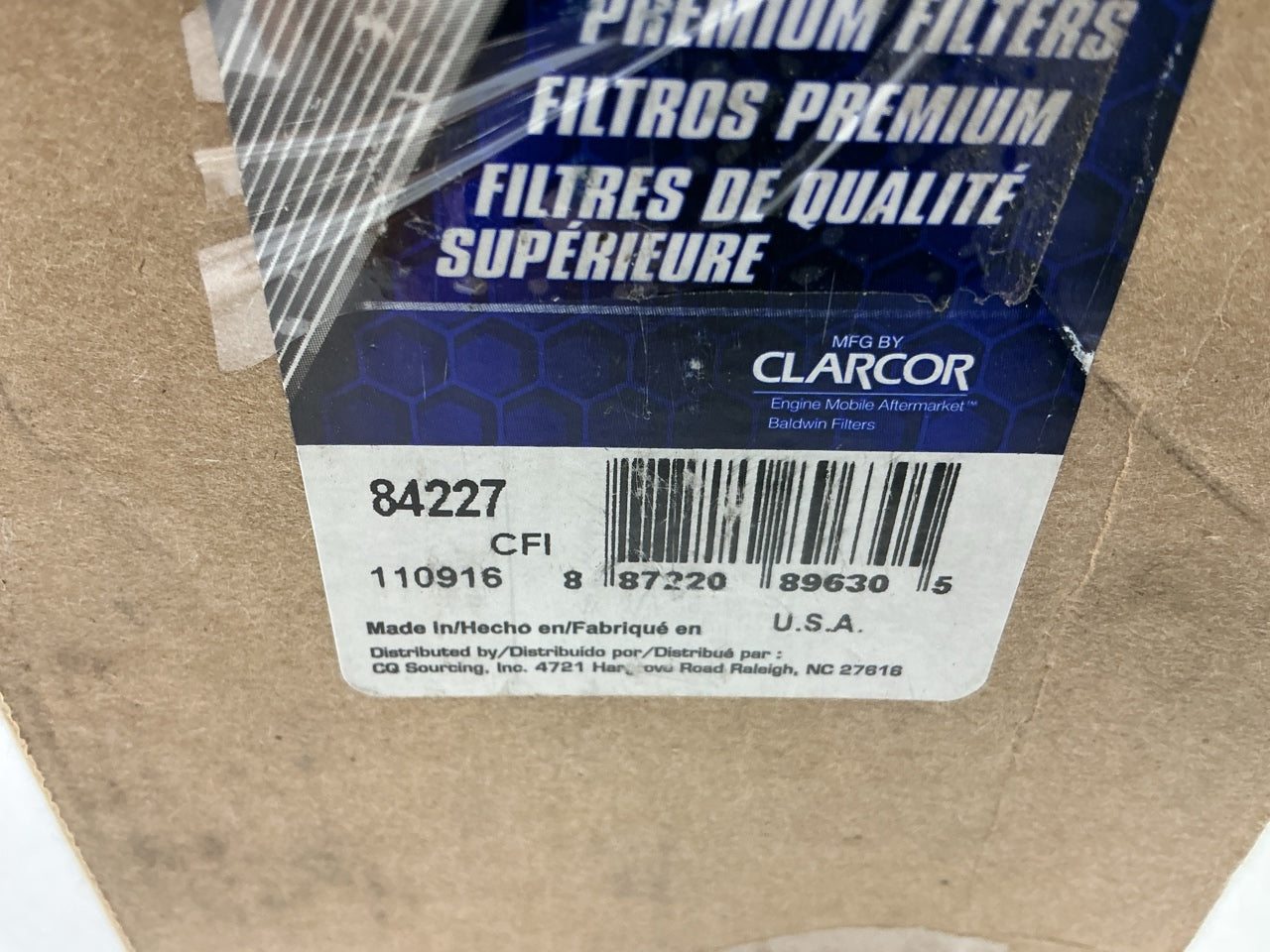 Carquest 84227 Hydraulic Filter Replaces 57227 LFH8484 HF35464 P765075 BT9400MPG