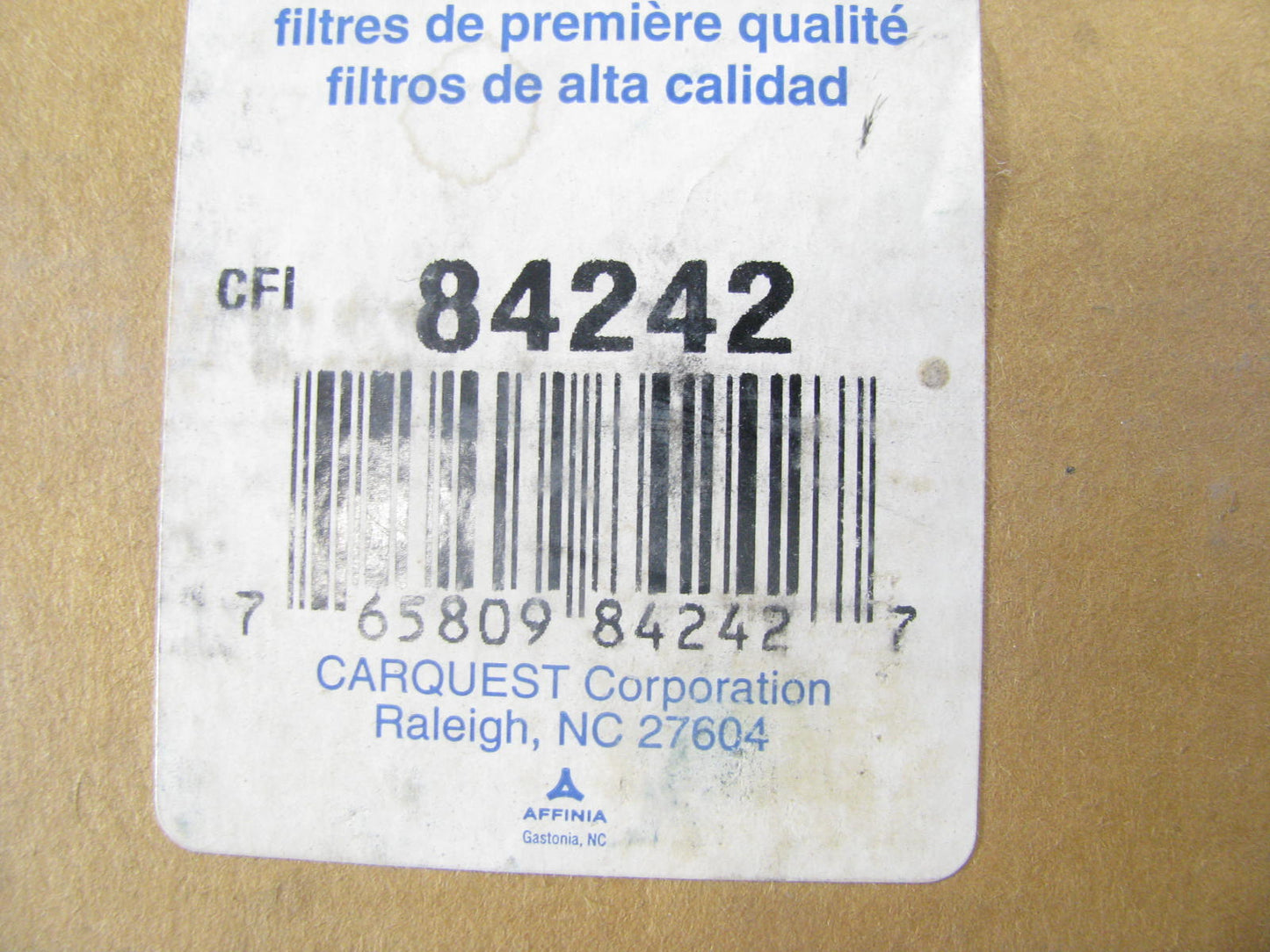 Carquest 84242 Hydraulic Oil Filter Replaces C7300 57242 H55307 LH8541 HF806