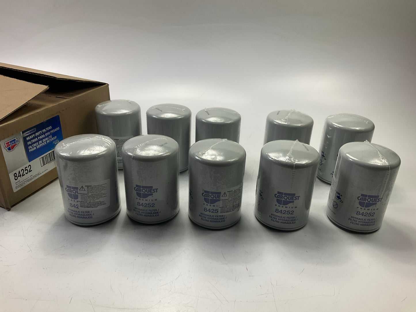 (10) Carquest 84252 Hydraulic Oil Filter Replace P551553, HF7608, 57252, LFH4209