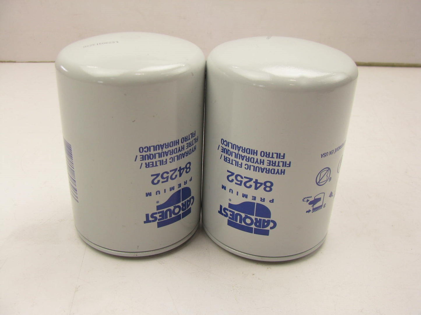 (2) Carquest 84252 Spin-On Hydraulic Filters For Windrowers Replaces 57252