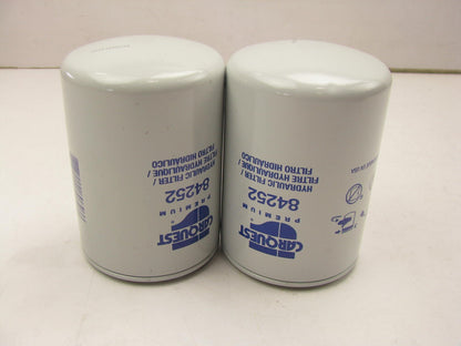 (2) Carquest 84252 Spin-On Hydraulic Filters For Windrowers Replaces 57252