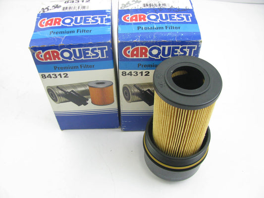 (2) Carquest 84312 Oil Filter Replaces: 57312 L45526 7323 LP2017 LF632 LF16166