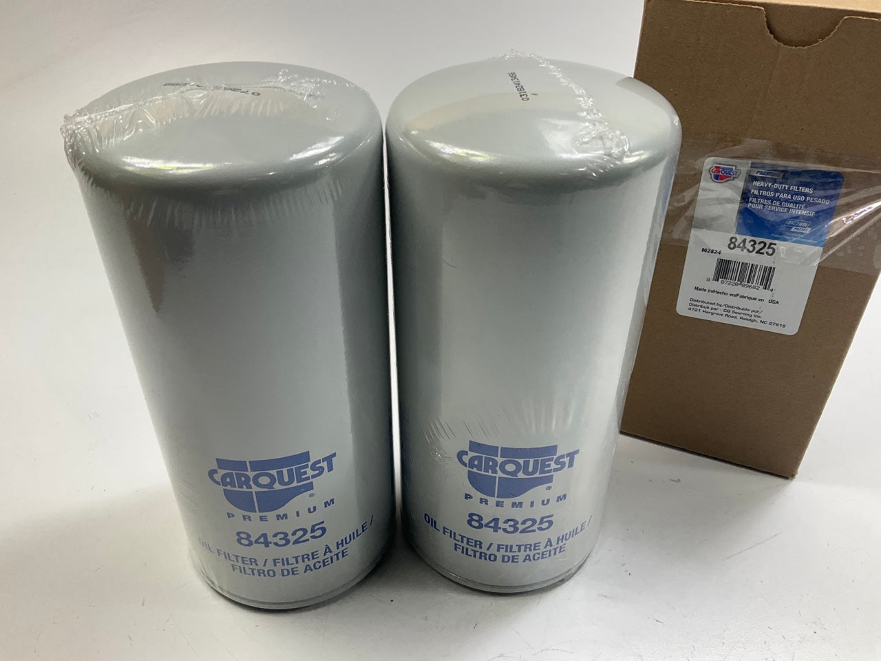 (2) Carquest 84325 Engine Oil Filters 269-8325, 4621171, P550920, LF17475, B7378