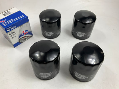(4) Carquest 84349 Oil Filter
