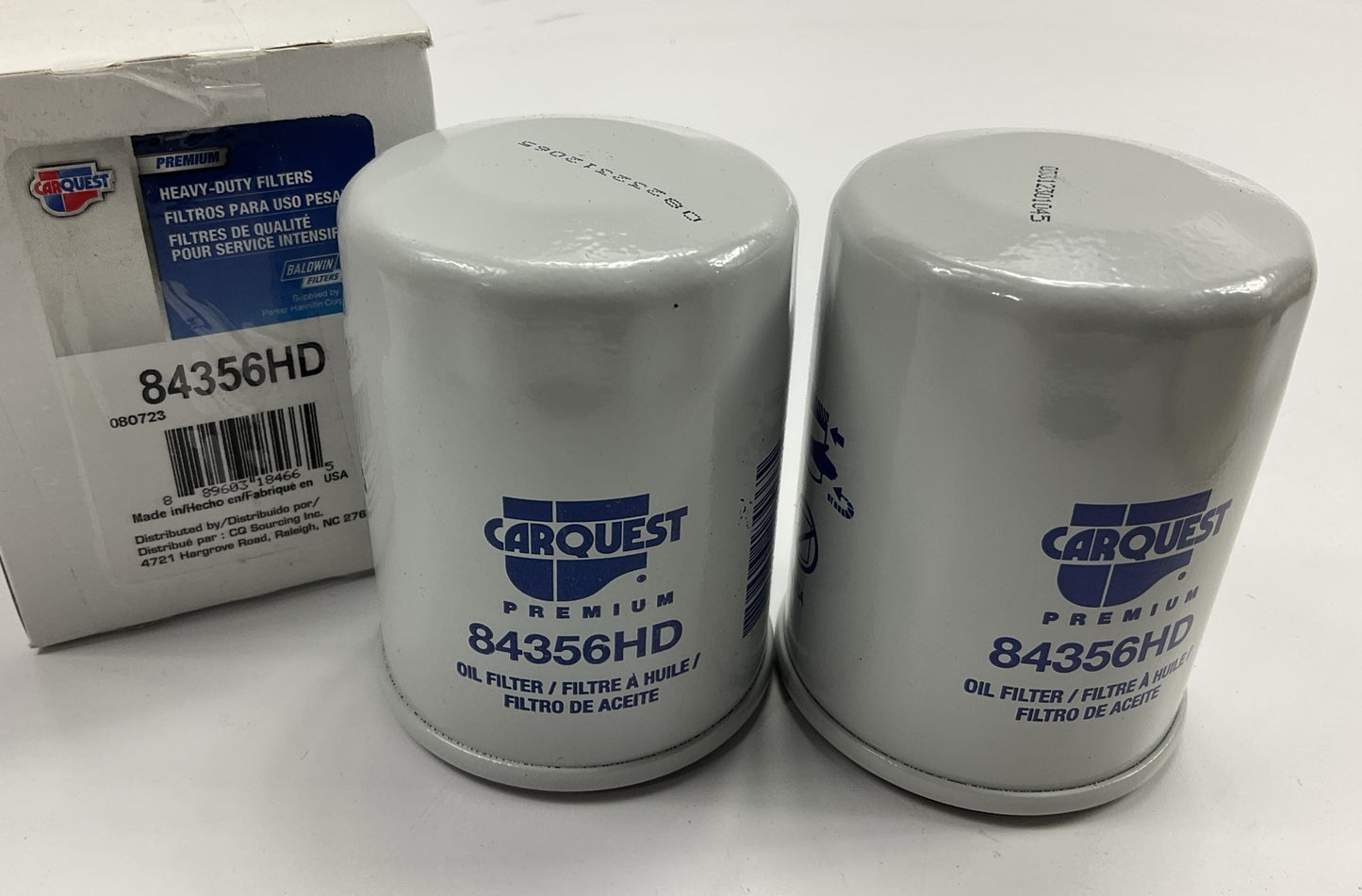 (2) Carquest 84356HD Oil Filter - Replaces PH5343, LF3537, MD135737, 51356 57356