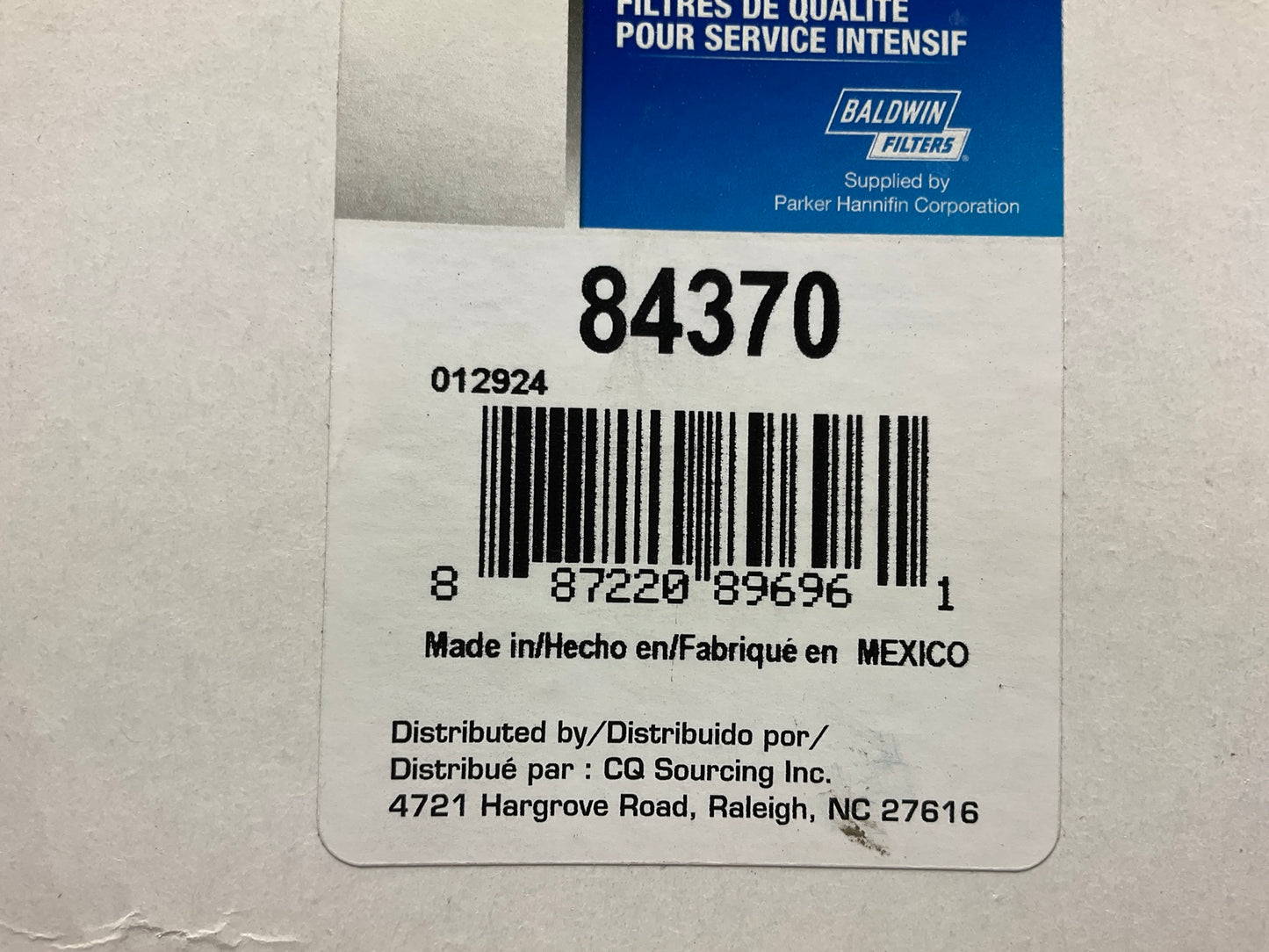 (2) Carquest 84370 Engine Oil Filter Replaces Wix 57370, 1629393, LP6043, P40019