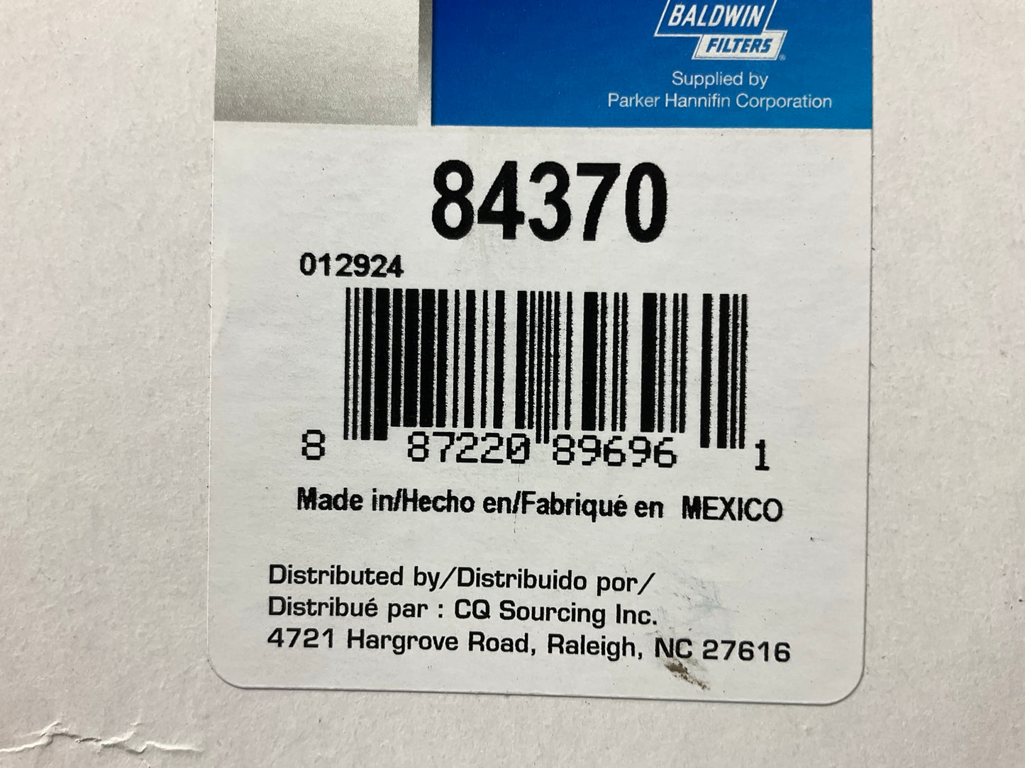 Carquest 84370 Engine Oil Filter - Replaces Wix 57370, 1629393, LP6043, P40019