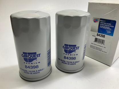 (2) Carquest 84398 Engine Oil Filter Replaces PH10027 57398 PH2875 B7238 LF16165