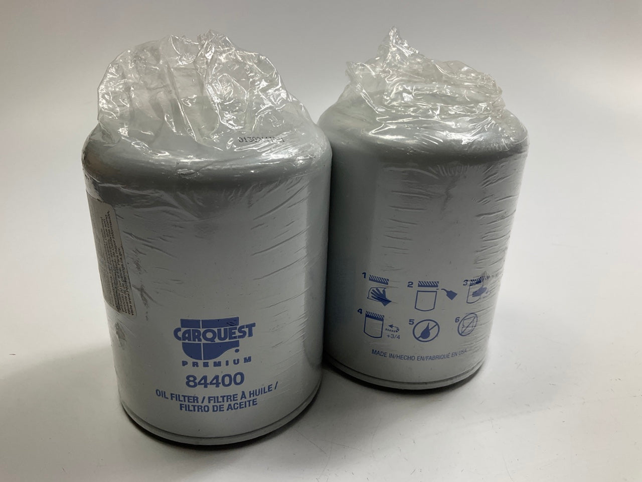 (2) Carquest 84400 Spin-On Lube Oil Filter - Replaces 156071330 156071480 57400