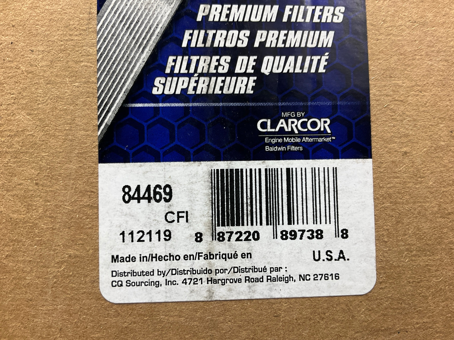 Carquest 84469 Oil Filter Replaces 57469, B7171, LF3749, PH11059, AT277119