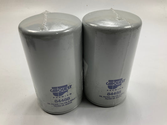 (2) Carquest 84488 Oil Filter For Agco, McCormick Equipment, Replaces Wix 57488