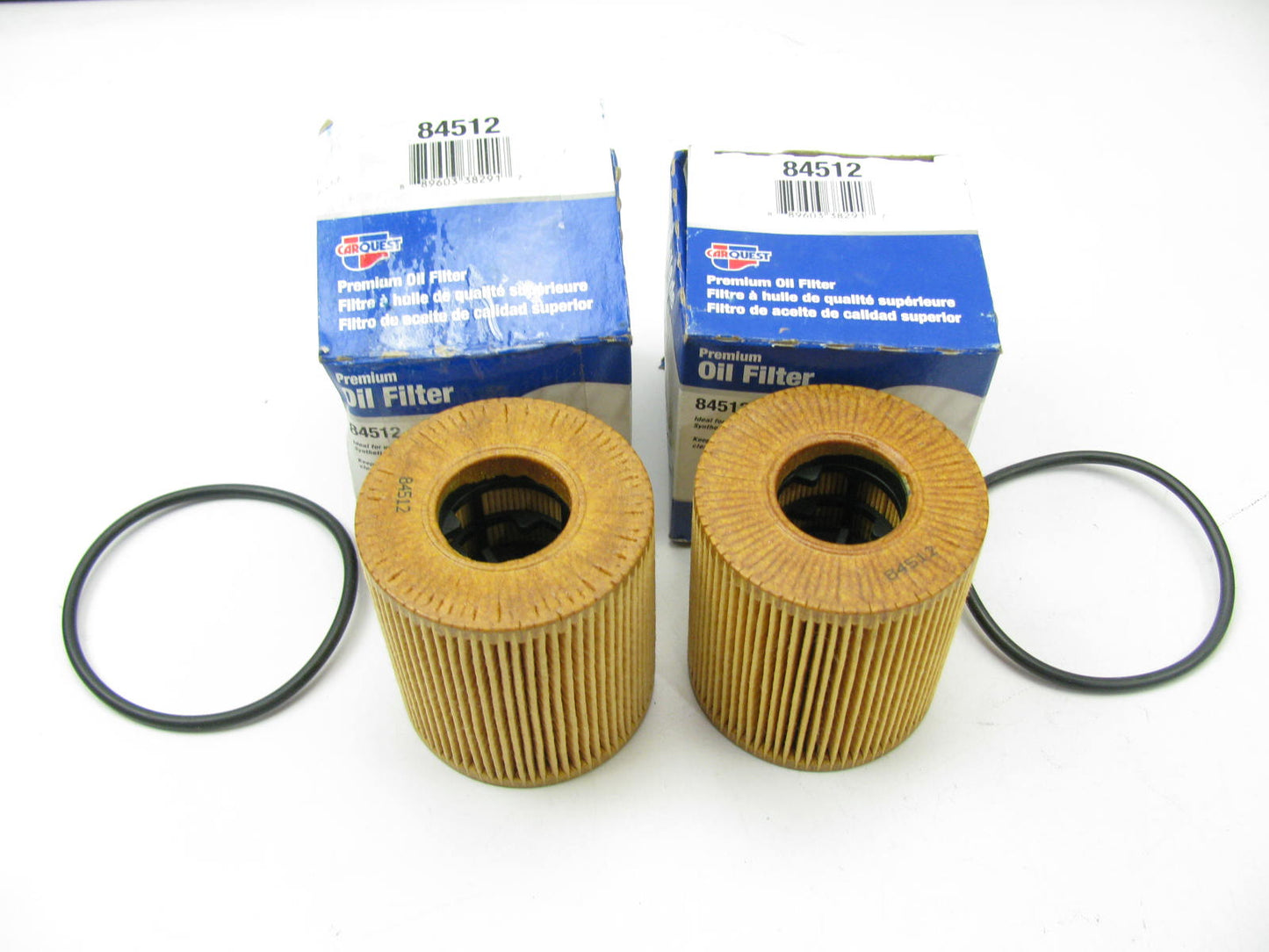 (2) Carquest 84512 Engine Oil Filter