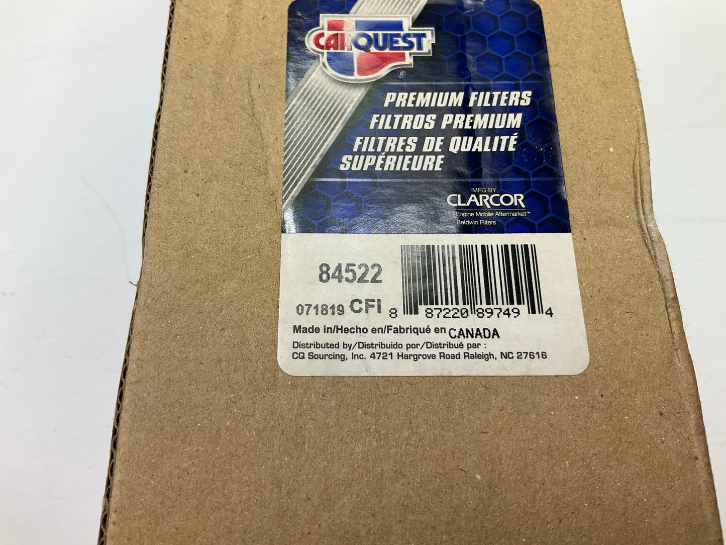 Carquest 84522 Hydraulic Filter - Replaces 57522, SBF96018S7B, V6024B2H10