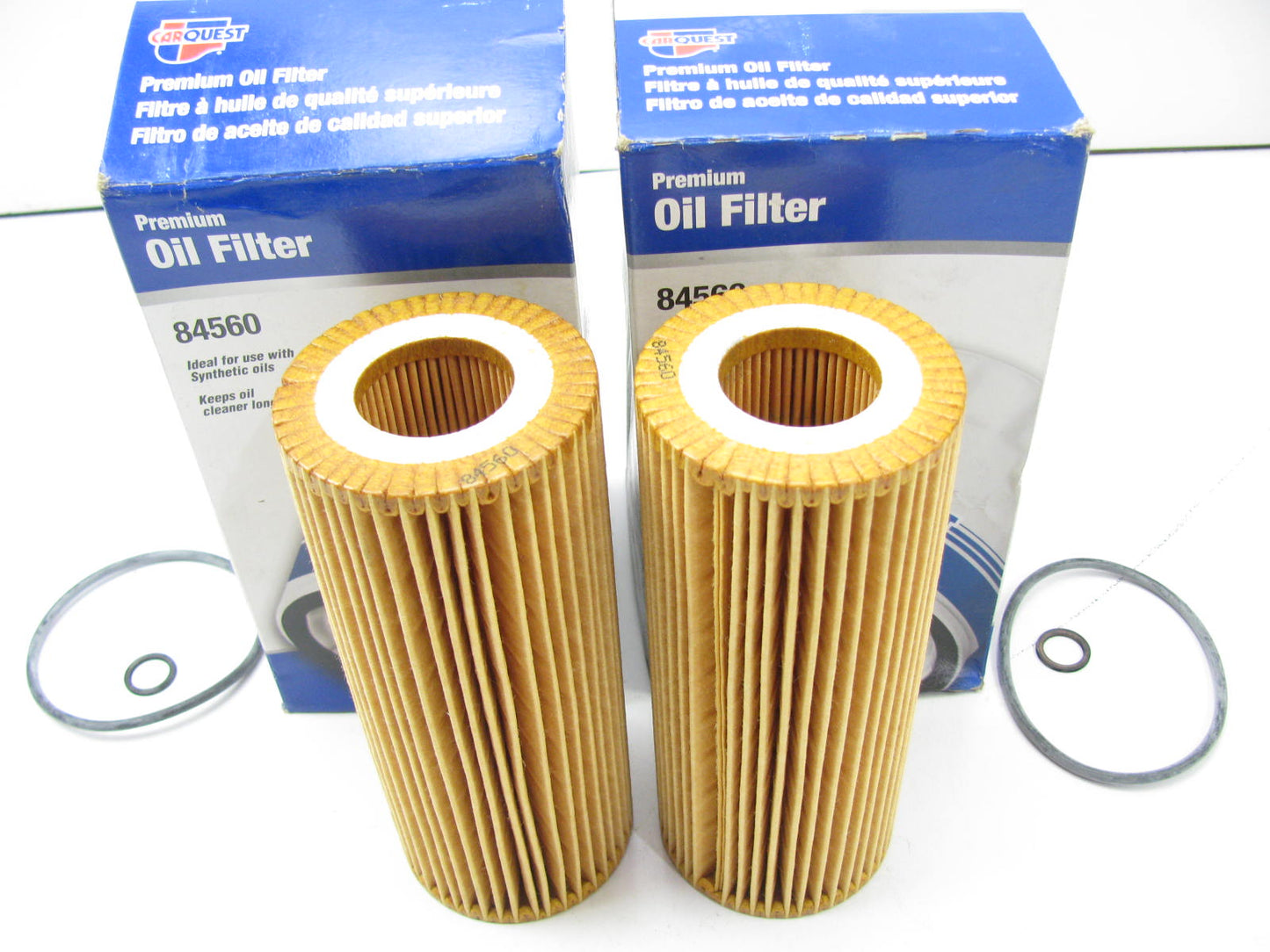 (2) Carquest 84560 Engine Oil Filter