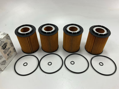 (4) Carquest 84563 Engine Oil Filter  For 2004-2007 Volkswagen Touareg 4.2L V8