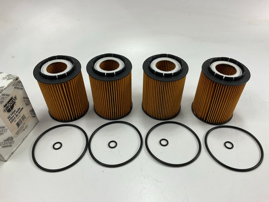 (4) Carquest 84563 Engine Oil Filter  For 2004-2007 Volkswagen Touareg 4.2L V8