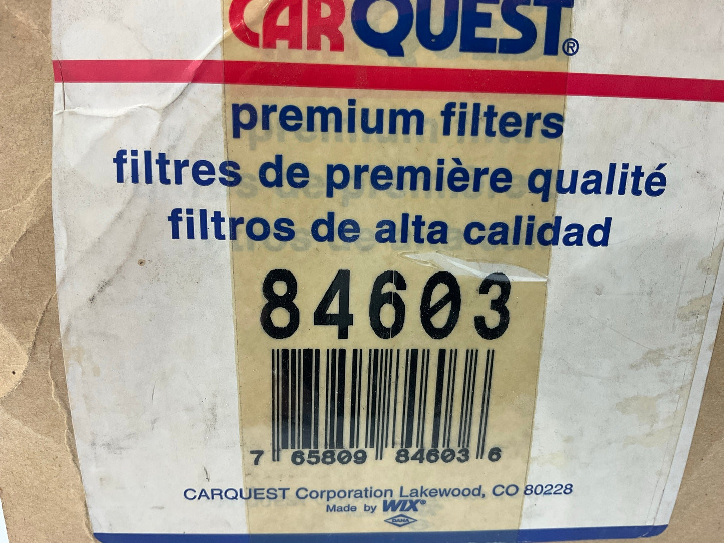 Carquest 84603 Hydraulic Filter Replaces WGH1931 82005016 LFH8726 1931173 HF991