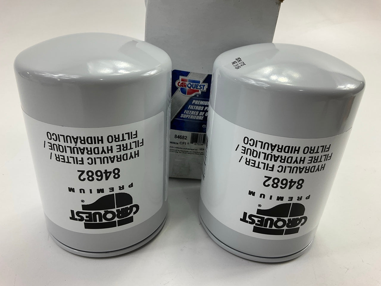 (2) Carquest 84682 Hydraulic Oil Filter For John Deere Mowers Z-Trak Mowers